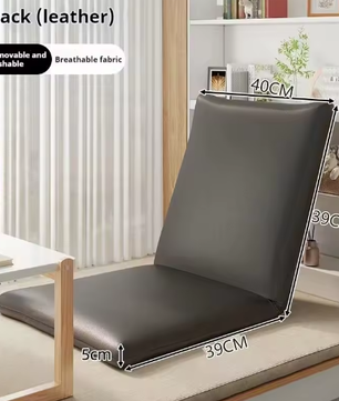 Creatieve Tatami Luie Bank – Draagbaar Opvouwbaar Kussen voor Bed en Fauteuil