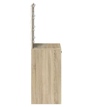 Kaptafel met LED-verlichting en Spiegel – Lade, Modern Design