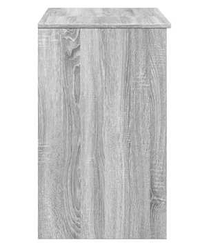 Grijze Sonoma Make-uptafel met Spiegel – Modern Make-up Bureau 73x46,5x120 cm