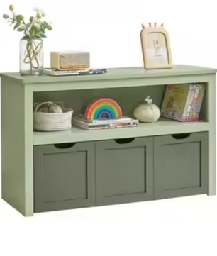 Kinderplank met Wielen – Speelgoedopberger 102×30×60 cm