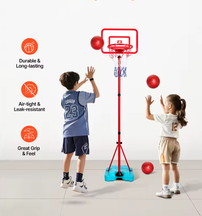 Verstelbare Kinder Basketbalring voor Binnen en Buiten – 104–190 cm