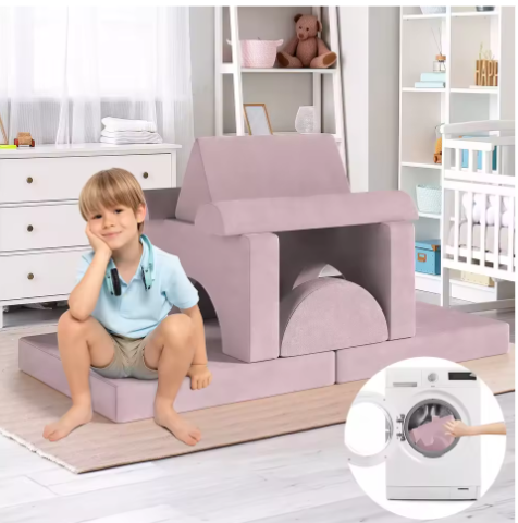 Modulaire Kinderspeelbank – 14-delige Speel- en Zitbank van Schuim
