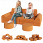 Modulaire Kinderspeelbank – 14-delige Speel- en Zitbank van Schuim