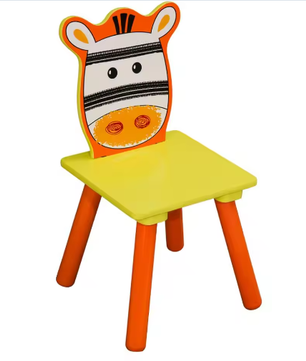 Kindertafel met 2 Stoelen – Houten Speel- en Knutselset