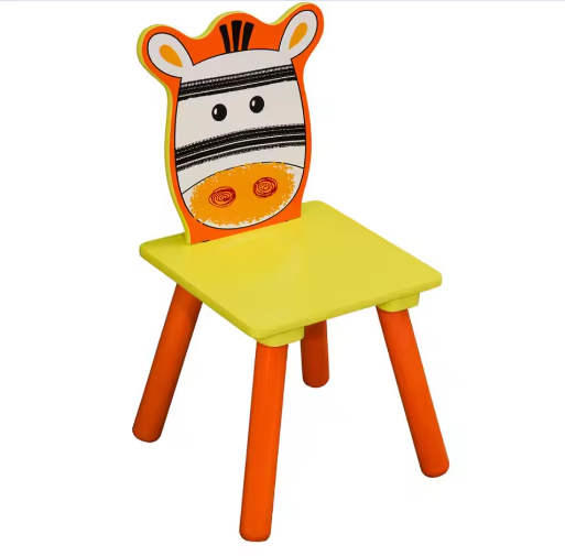 Kindertafel met 2 Stoelen – Houten Speel- en Knutselset