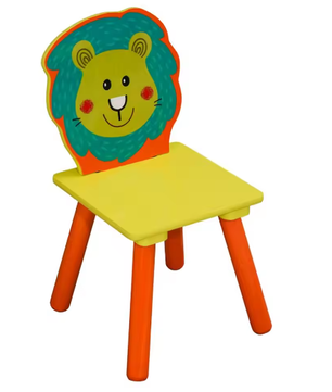 Kindertafel met 2 Stoelen – Houten Speel- en Knutselset