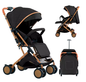 Kinderwagen 0–6 Jaar – Inklapbaar, Zit- en Ligstand, met Klamboe