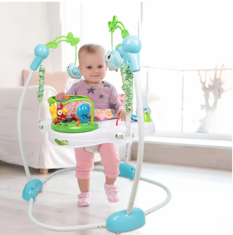 Baby Jumper Zitje – Hangende Babyschommel met Activiteiten