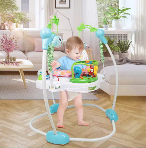 Baby Jumper Zitje – Hangende Babyschommel met Activiteiten