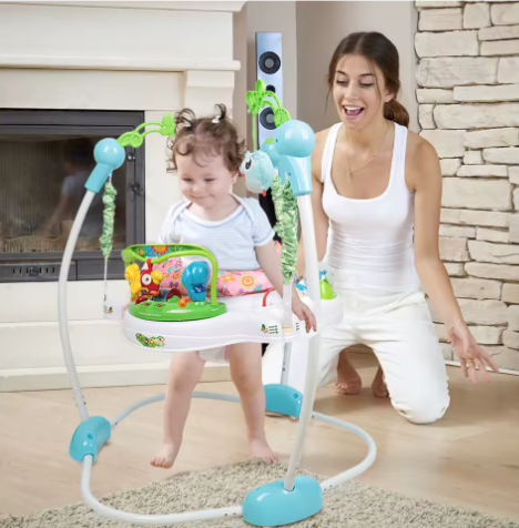 Baby Jumper Zitje – Hangende Babyschommel met Activiteiten