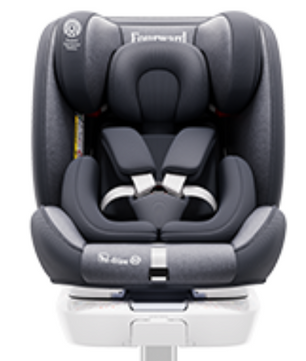 360° Draaibaar Kinderzitje met ISOFIX – 40–150 cm, 5-Punts Gordel