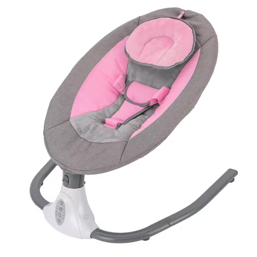 lektrische Babyschommelstoel met Muziek, Bluetooth en Afstandsbediening – Comfortabel Babybedje 1–12 Maanden