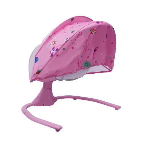 Elektrische Babyschommel met Afstandsbediening, Muziek en 4 Schommelsnelheden