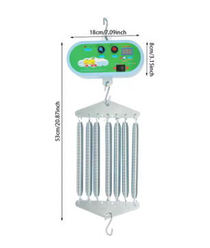 Elektrische Babyschommel Controller met Muziek, Timer en 10 Snelheden
