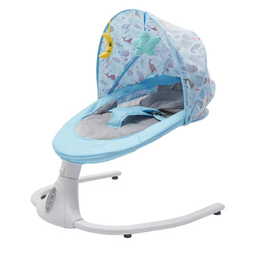 Elektrische Babyschommel met Afstandsbediening en Bluetooth