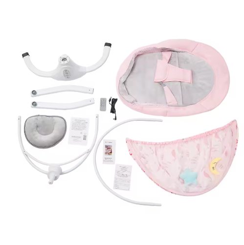 Elektrische Babyschommel met Afstandsbediening en Bluetooth