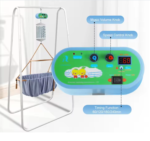 Geluidsarme Elektrische Babyschommel Controller met Veren