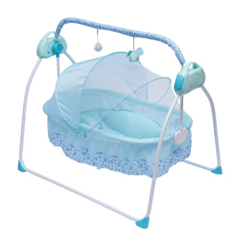 Elektrische Babywieg Auto-Swing met Muziek, Bluetooth en Net
