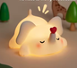 Schattig Dieren LED-Nachtlampje van Siliconen voor Kinderkamer