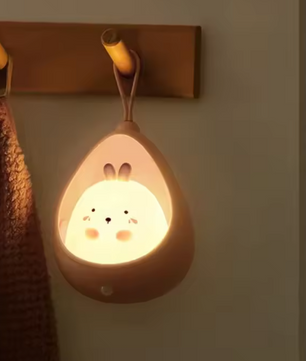 LED Nachtlampje met Bewegingssensor – USB Oplaadbaar Warm Licht
