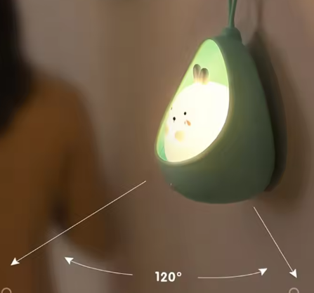 LED Nachtlampje met Bewegingssensor – USB Oplaadbaar Warm Licht