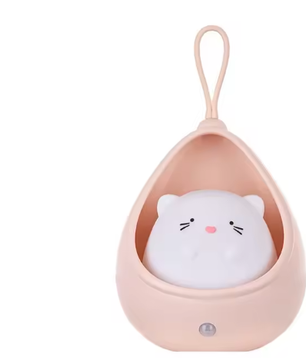 LED Nachtlampje met Bewegingssensor – USB Oplaadbaar Warm Licht