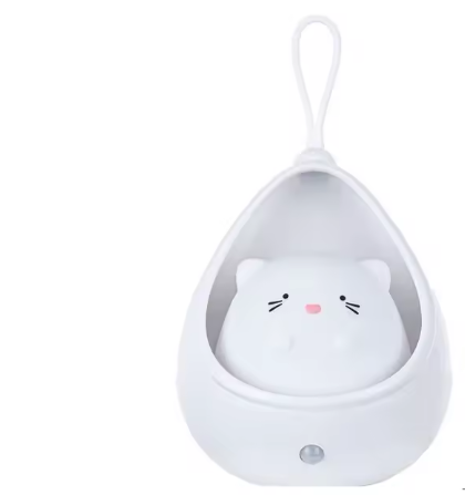 LED Nachtlampje met Bewegingssensor – USB Oplaadbaar Warm Licht