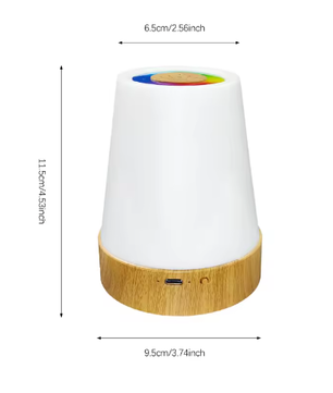 LED Nachtlamp 13 Kleuren – Oplaadbaar RGB Sfeerlicht met Touch en Afstandsbediening
