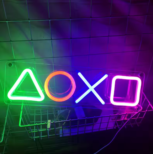 Roouneon On Air Neon Sign for Wall Decor Recording Light Signs Beer Bar Home Bedroom Man Cave Neon Light with Dimmable Switch LED Artwork Décor