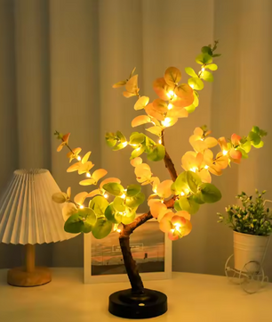 LED Boomlamp Tafelverlichting – Bonsai Design met Verstelbare Takken en Warm Wit Licht