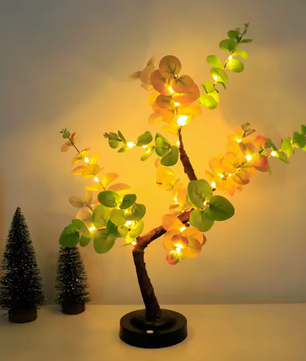 LED Boomlamp Tafelverlichting – Bonsai Design met Verstelbare Takken en Warm Wit Licht