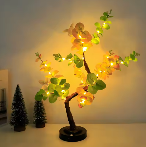 LED Boomlamp Tafelverlichting – Bonsai Design met Verstelbare Takken en Warm Wit Licht