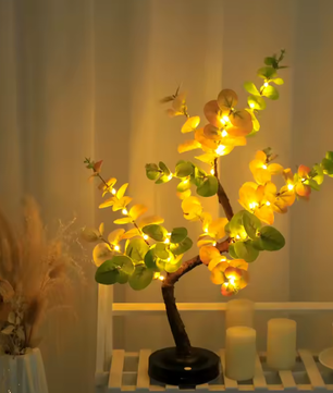 LED Boomlamp Tafelverlichting – Bonsai Design met Verstelbare Takken en Warm Wit Licht