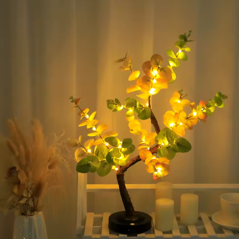 LED Boomlamp Tafelverlichting – Bonsai Design met Verstelbare Takken en Warm Wit Licht