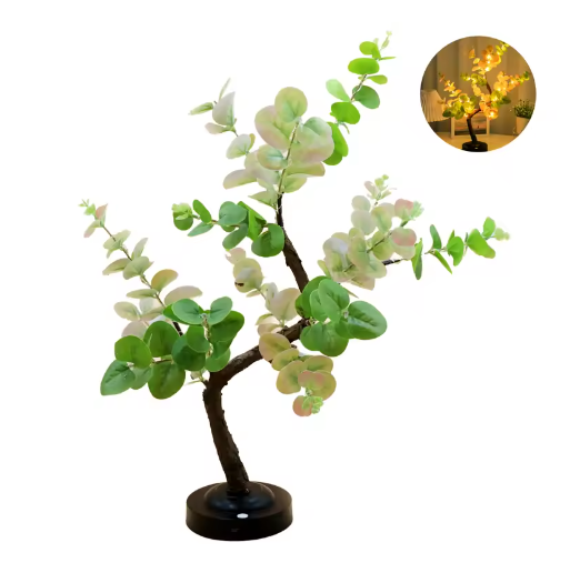 LED Boomlamp Tafelverlichting – Bonsai Design met Verstelbare Takken en Warm Wit Licht