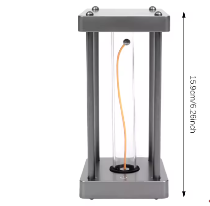 Vierkante Quantum Nachtlamp met Aanraakschakelaar – LED Tafellamp met Dimbare Modi en Type-C Opladen
