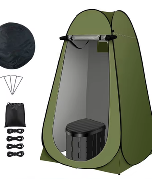 Opvouwbare Outdoor Privacytent – Draagbare Toilettent voor Kamperen en Roadtrips
