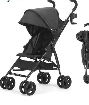 Lichtgewicht Kinderwagen – Opvouwbare Reiswandelwagen met Draagbaar Ontwerp