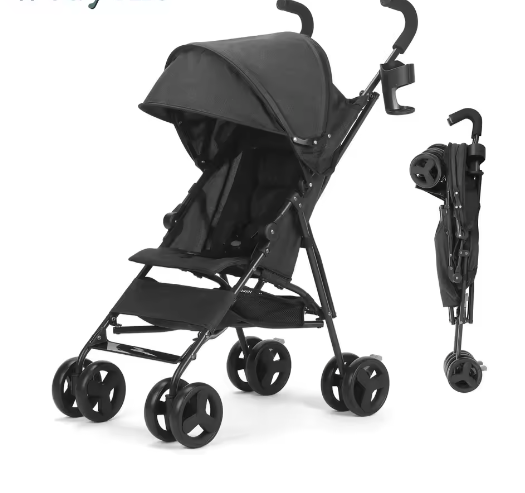Lichtgewicht Kinderwagen – Opvouwbare Reiswandelwagen met Draagbaar Ontwerp
