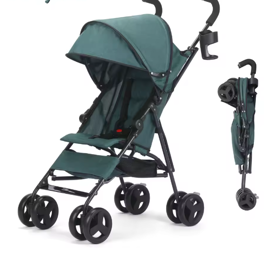 Lichtgewicht Kinderwagen – Opvouwbare Reiswandelwagen met Draagbaar Ontwerp