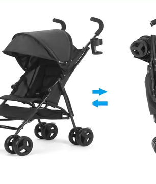 Lichtgewicht Kinderwagen – Opvouwbare Reiswandelwagen met Draagbaar Ontwerp