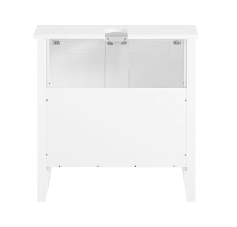 Wastafel Onderkast Badkamer – Opbergmeubel met Deuren 60×62×30 cm