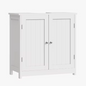 Badkamerkast Onder Wastafel – Vloerstaande Organizer met 2 Deuren, 60x30x60 cm