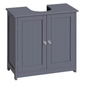 Badkamerkast Onder Wastafel – Vloerstaande Organizer met 2 Deuren, 60x30x60 cm