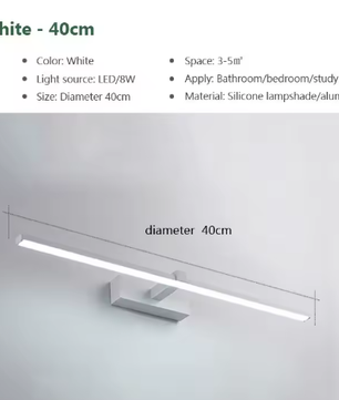 LED Spiegel Verlichting Badkamer – Moderne Waterdichte Wandlamp voor Make-up en Spiegel