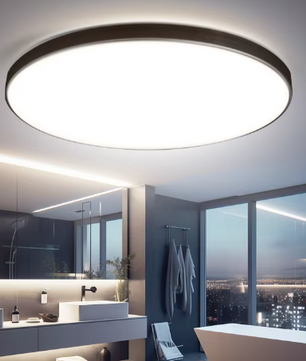 Waterdichte LED Plafondlamp Badkamer – Ronde LED Plafondverlichting 18W / 30W / 40W voor Keuken, Woonkamer en Toilet