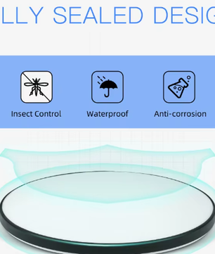 Waterdichte LED Plafondlamp Badkamer – Ronde LED Plafondverlichting 18W / 30W / 40W voor Keuken, Woonkamer en Toilet