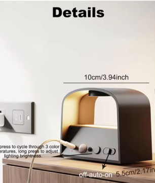 2-delige Draadloze LED Wandlamp met Bewegingssensor – 3 Lichtkleuren, Oplaadbaar, Up en Down Verlichting