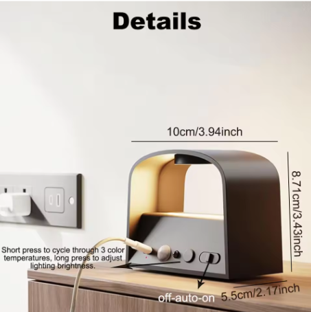 2-delige Draadloze LED Wandlamp met Bewegingssensor – 3 Lichtkleuren, Oplaadbaar, Up en Down Verlichting