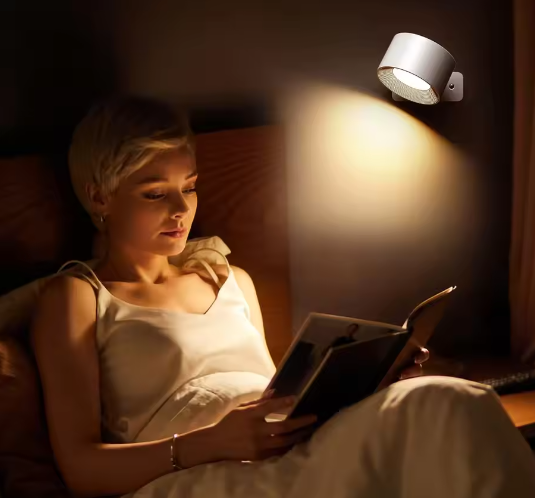 Magnetische LED Wandlamp – Draadloze Wandverlichting met Oplaadbare Batterij en 3 Lichtkleuren